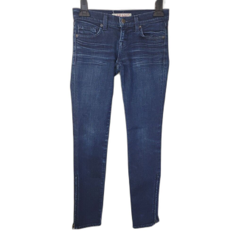 J Brand The Deal Skinny Dark Wash Jeans